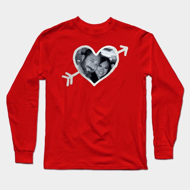 Monica And Nate Stag Part Version 2 Long Sleeve T-Shirt by Thisdorkynerd